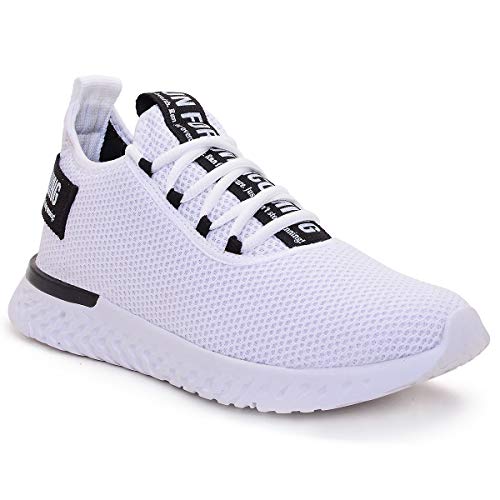 Tênis Esportivo Masculino Academia Lançamento (41, Branco)