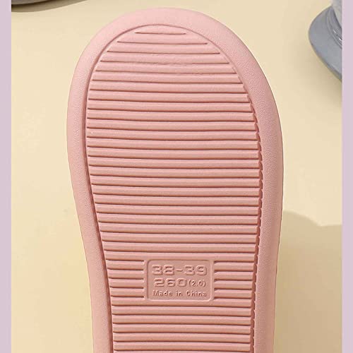 Chaussons douillets à bout fermé pour un confort thermique