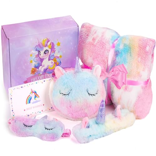 Jenria Unicorn Gifts for Girls, Birthday Gifts for Girls Age 3 4 5 6 7 8 9 10 Years Old Girl Birthday Gift Ideas, Unicorn Toys, Daughter, Niece, Granddaughter