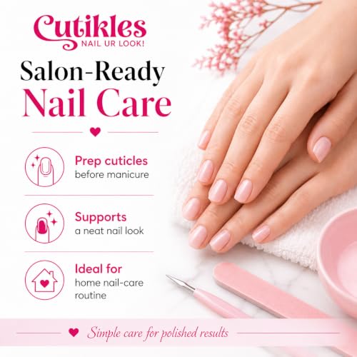 Image of Cuticle Remover Gel. Removes Dead & Overgrown Cuticles. Cuticle softener for nails, instant cuticle remover, No more painful cuticle pushing. Nail Care For Manicure Pedicure - 30ml.