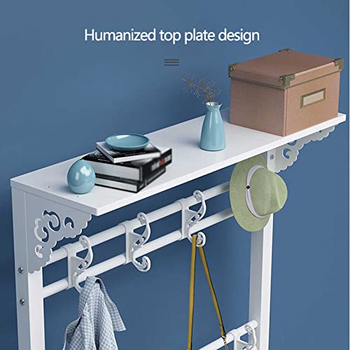 Tabouret à Langer Multi-Usage avec Porte-Manteau Intégré en Éponge