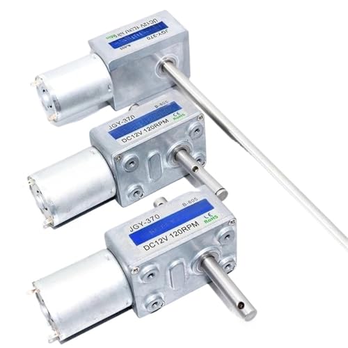 Moteur à engrenage à vis sans fin JGY-370 pour domotique et stores 6V