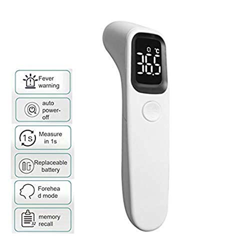 ALICN Non-Contact Infrared Forehead Thermometer Gun with LED Display,Digital Medical Ear Household Thermometer, Smart Sensor Gun for Infants and Adults(Delivery Time: 3-7 Days CA in Stock) - Thumbnail 3