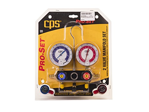 CPS MA1234: Pro-Set Manifold A/C Gauge Set with Hoses (R-12, R-134A) - Thumbnail 5
