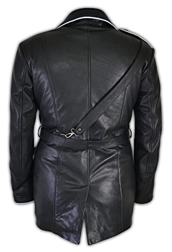 German World War 2 Military M65 Field Jacket Costume Leather Jacket German Military Jacket Ww2 German Uniforms4