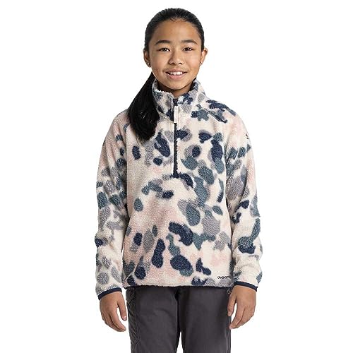 Craghoppers Girls Mellows Half Zip Borg Fleece Jacket