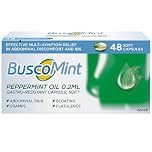 Buscopan Buscomint 0.2 ml Peppermint Oil - IBS Multi-Symptom Treatment - Pack of 48 Soft Gel Capsules
