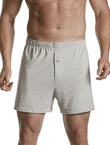 Harbor Bay by DXL Men's Big and Tall 3-pk Solid Knit Boxers