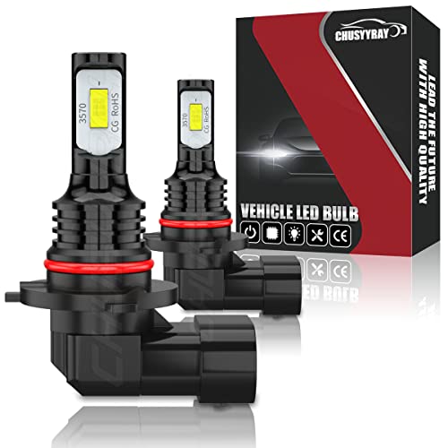 CHUSYYRAY Compatible with Ford F250 F350 F450 F550 LED Fog lights 2005-2018, 9145/9140 LED Fog lights LED Bulbs, Cool White Super Bright Halogen Replacement Bulbs, IP67 Waterproof, Pack of 2