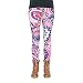 Produktbild cosey Damen Bunte Bedruckte Leggings, Russische Blumen, Standardt