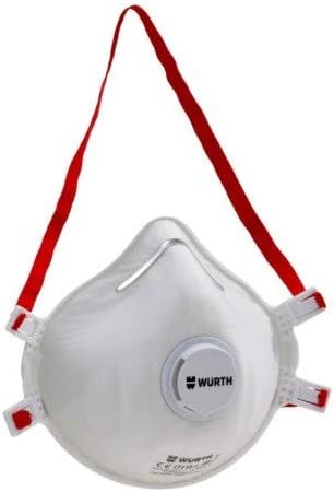 Wurth Cup-shaped mask CM 3000 V FFP3 NR D 0899110505. Dust, Particle And Virus Protection. 1 Mask