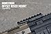 Monstrum Shrapnel Offset Picatinny Riser Mount with Recoil Stop Base | 8 Slot 3.5 inch | Low Profile