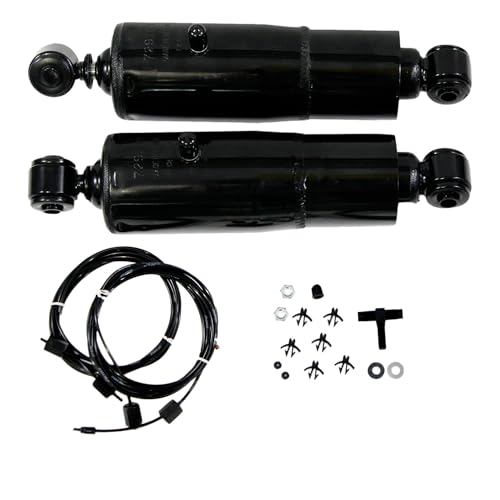 Image of Gabriel 49236 HiJackers Rear Adjustable Air Shock Absorbers Fits Chrysler Grand Voyager, Town & Country; Dodge Caravan & Grand Caravan; Honda Pilot; Plymouth Voyager & Grand Voyager (1 Pair)
