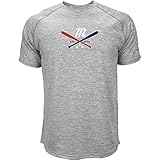 MARUCCI MEN'S CROSSOVER MARLED TEE GRAY