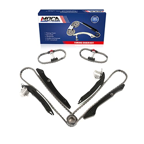 MOCA Engine Timing Chain Kit Fit 2011-2014 for Ford F-150 V8 5.0L & for Ford Lobo Mustang V8 5.0L