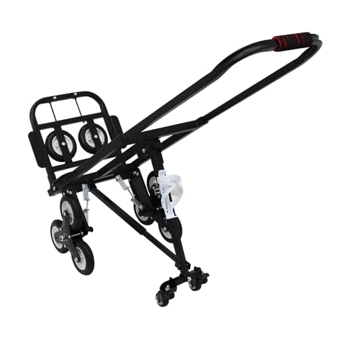 Carretilla plegable para escaleras 420 lbs con 6 ruedas miniatura 2