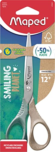Maped Smiling Planet Scissors, 16 cm Size