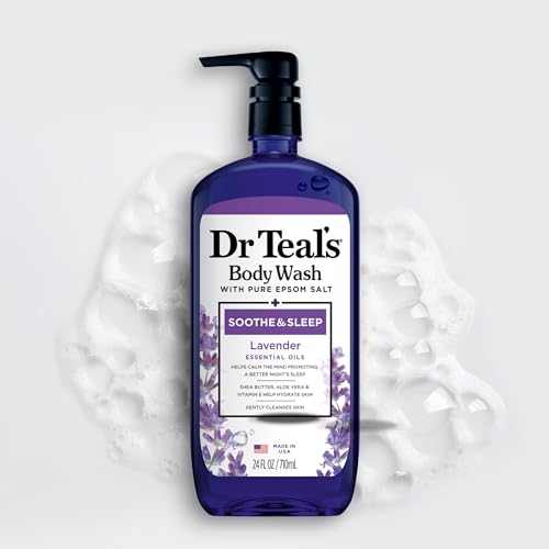 Dr Teal's Body Wash with Pure Epsom Salt, Soothe & Sleep with Lavender, 24 fl oz (Pack of 4) - image 7