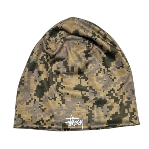 [ステューシー] SKULLCAP DIGI CAMO スカル ニット キャップ CAMO