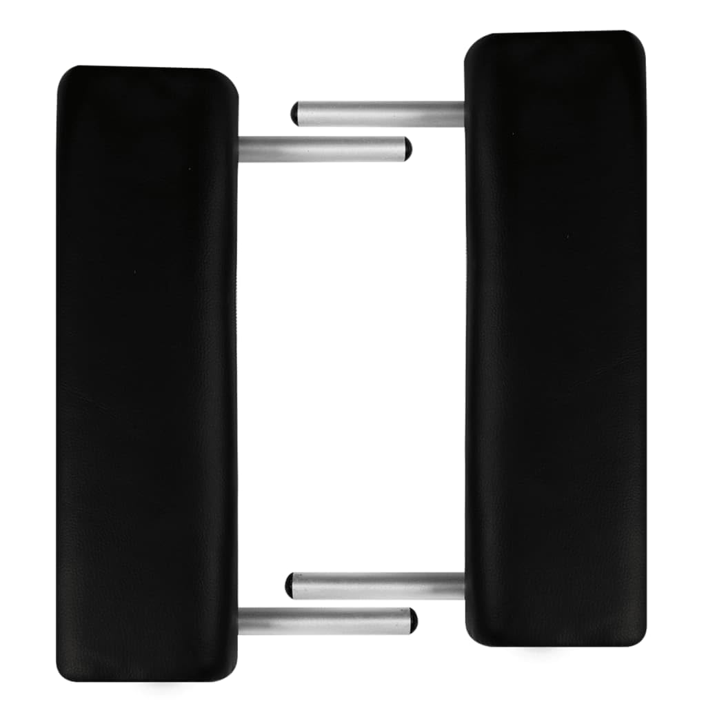 Genérico Mesa Camilla de Masaje de Aluminio Plegable de Tres cuerpos Negros,Salud y Belleza,Cuidado Personal,Masaje y relajación,Mesas de masaje-110092