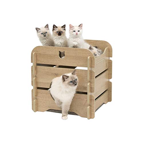 Refugio para gatos estilo cabaña Catit Vesper Cottage miniatura 3