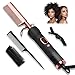 Hot Comb for Wigs Human Hair,Curling Iron with 12 Temp Settings Heating Up to 450°F,Pressing Combs 110-240V Straightening Comb for Curl/Straight