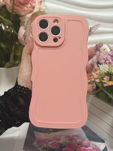 Coque compatible iPhone 13 Pro Max housse protectrice TPU rose - 3