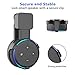 Outlet Wall Mount Hanger Holder Stand Compatible with Echo Dot 3rd Gen &HuaWei AI Plug in Kitchens and Bedroom, A Space-Saving Solution for Your Smart Home Speakers ,Built-in Cable Management- Black