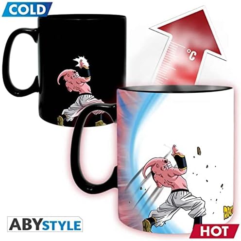 Dragon Ball Goku vs Buu Heat Change Mug