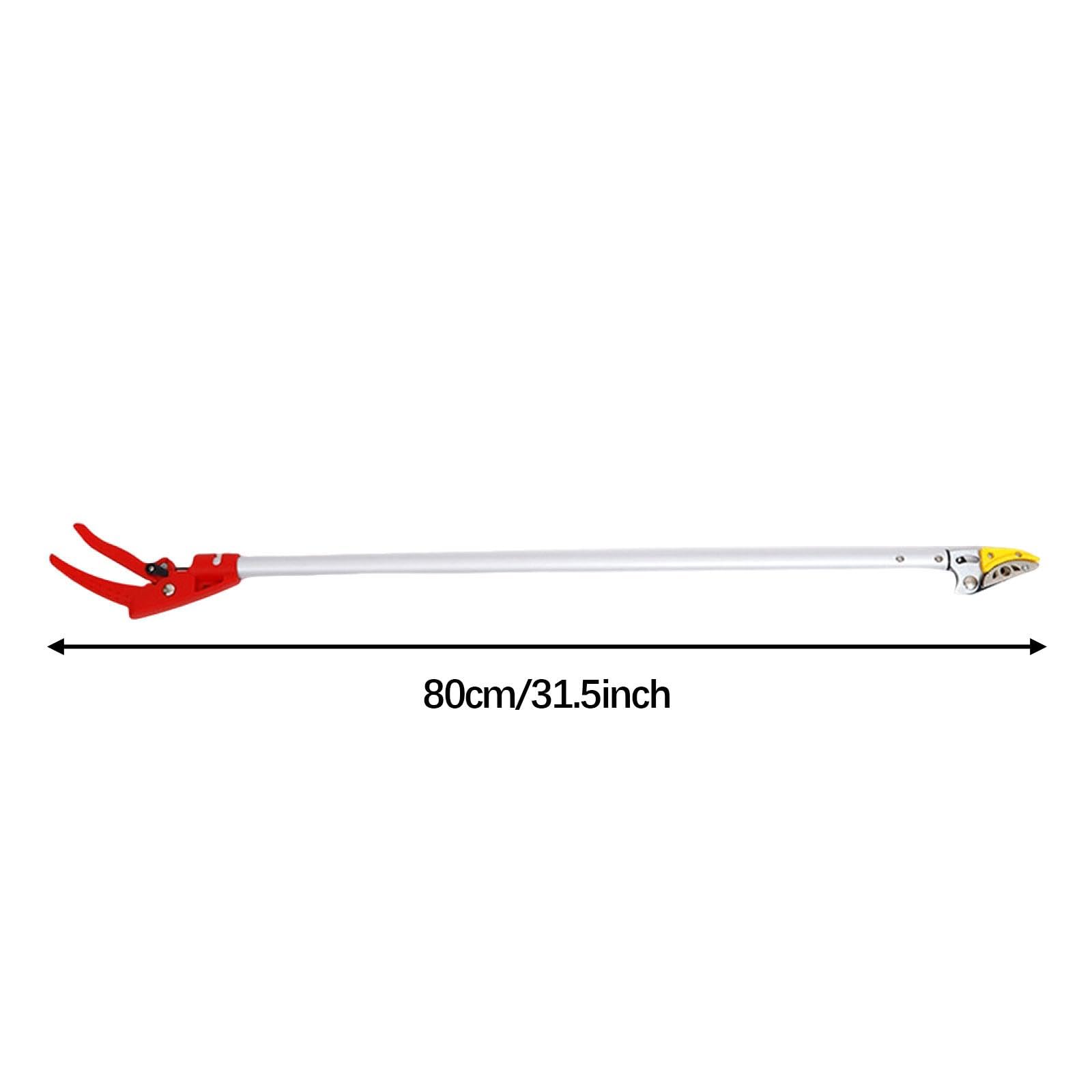 Cueille-fruits et Sécateur 2 En 1, Ergonomique, Idéal pour et Les Kakis. Cadeau Parfait pour Les Pères et Les Outil Polyvalent à Lo, 0,8 m