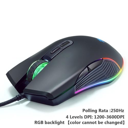 Souris gaming filaire Elementkey IMX12 : résolvez le manque de précision RGB