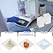 100PCS Weigh Boats Small 10 Ml (0.35 Oz), Anti Static White Square Weighing Boats, Disposable Plastic Measuring Dishes for Capsule Filling, Lab Dish, Powder, Liquid, Food, Sample Container