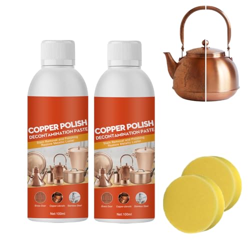 Limpiador y pulidor de latón y cobre 2 piezas