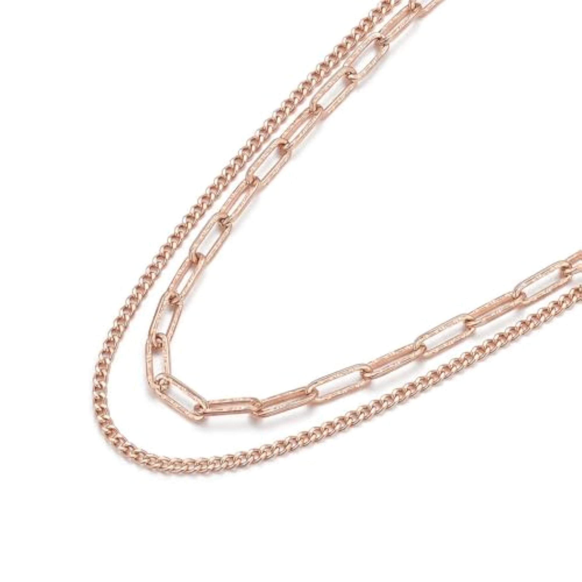 Women's Pure 925 Silver Filigree Triple Layer Bead Necklace