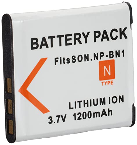 Amsahr Batterie Compatible Sony NP-BX1 - Pour Appareils Photo DSC-RX100, HX50V, HDR-AS10/15 - 1000 MAh, Garantie 18 Mois