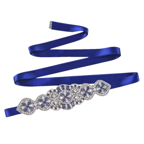 Rhinestone Wedding Belt, Party Dress Waist Ornament, Hand-Beaded Bridal Belt Accessory For Women