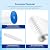 Whole House 5 Micron 10 x 4.5 Pleated Sediment Well Water Filter Cartridge Replacement for W5CPHD, CP5-BBS, CP5-BB, ECP5-BB, 255490-43, SPC-45-1005, FM-BB-10-5, SPF-45-1005, ?PE-F10B-5 (Pack of 3)