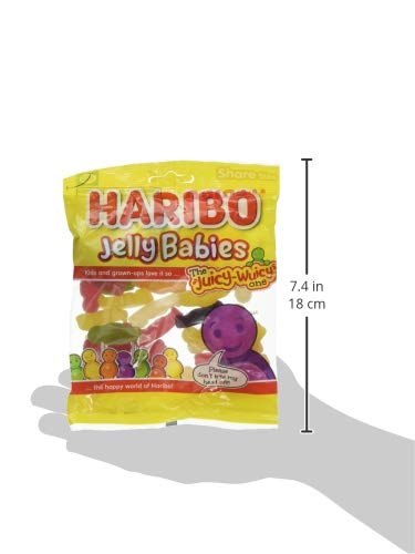 Haribo Jelly Babies Jelly Men Bulk Sweets 140g Pack 12
