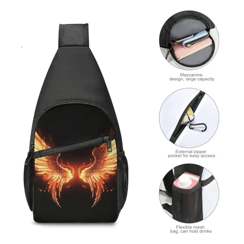 Morrales de hombro Fire Angle Wings sling mochila sport miniatura 6