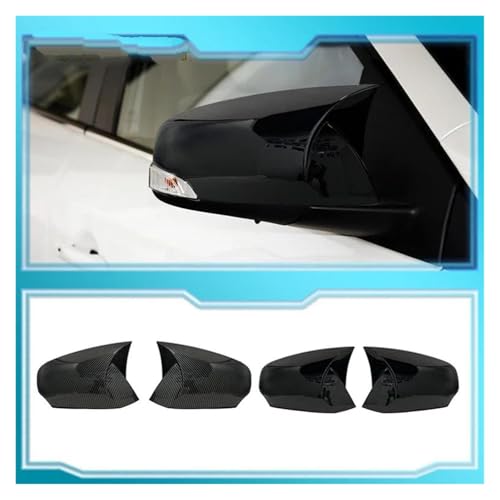 Coques de rétroviseur noir brillant style urbain Fluence
