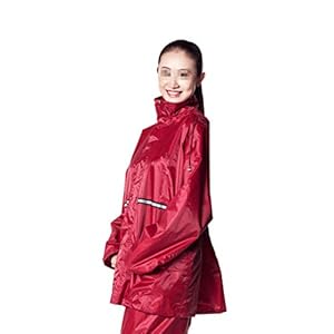 LXLTLB Regenjas Regenbroek Pak Volwassen Elektrische Motorfiets Regenjas met Reflecterende mode Unisex Split Ride Waterdicht en Ademend Geïsoleerde Poncho