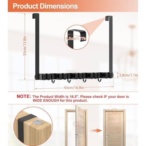 Solution de rangement pour balai : fixez vos outils au mur simplement