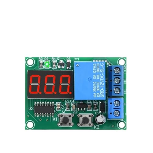 Module de relais temporisation réglable pour éviter la surchauffe 12V
