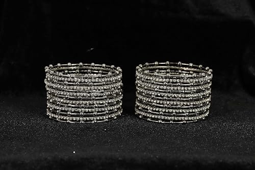 Image of NMII Stylish Glossy Bangle & Bracelet Set for Women & Girls
