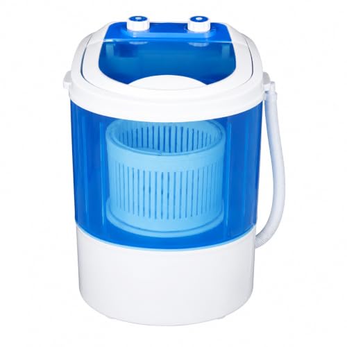 Image of Portable Washing Machine, 16l Mini Washing Machine With Spin Basket, Small Portable Washer Machine Suitable for Underwear Small Clothes Dryer Deep Cleaning, G5