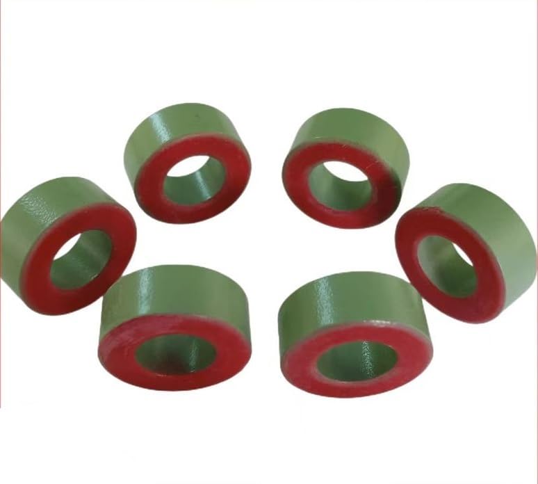 100PC T44-18 Magnetic Ring Core - Iron Powder Core, Green and Rings for Electronics and DIY Projects