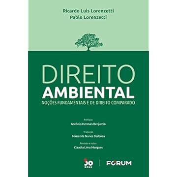 Capa do livro Direito Ambiental: Noções fundamentais e de Direito Comparado