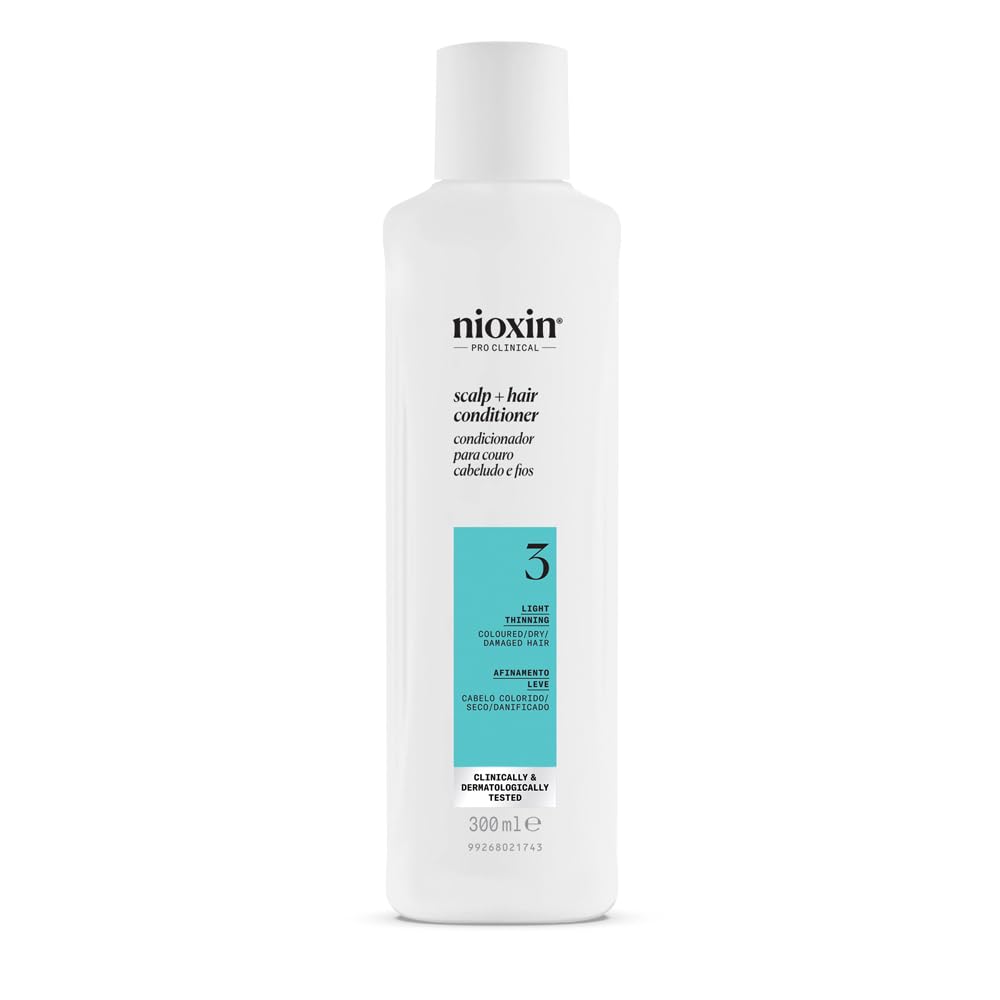 Condicionador para Cabelo Colorido, Seco, Danificado com Afinamento Leve - Sistema 3