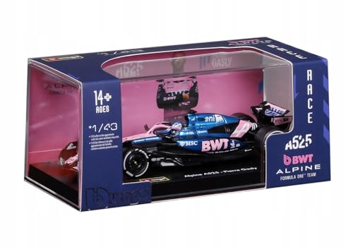 Bburago Modelo F1 Alpine A525 #10 Gasy Imola GP 1:43 miniatura 3