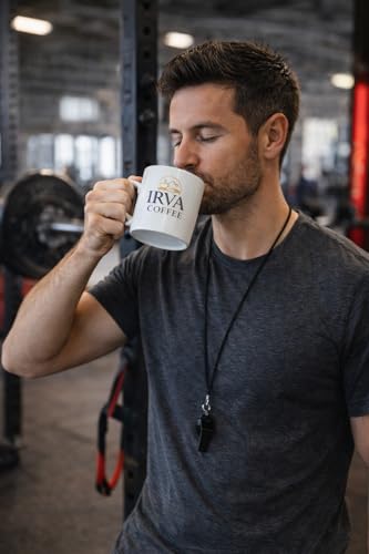 Image of IRVA Everyday Intense Strong Instant Coffee | Agglomerated Granules | Bold, Full-Bodied Taste with Rich Aroma | Crafted for an Active Lifestyle - Ideal for Gym, Fitness, Yoga, Dance & Pre /Post Workout Boost | Perfect for Black & Milk Coffee | 100 g | Makes 40-50 Cups